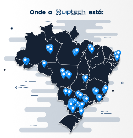 Imagem do mapa onde a viptech está localizada