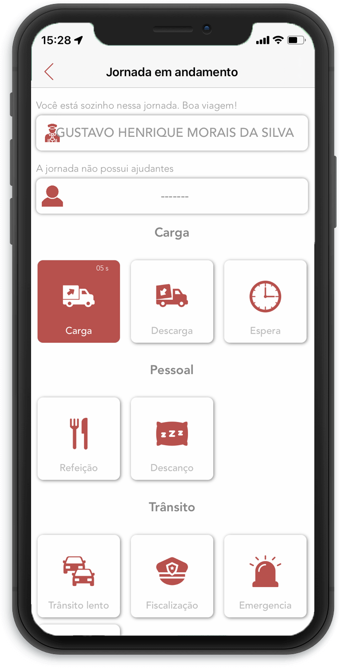 Mockup aplicativo T-Talk